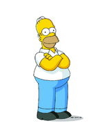 Homer Simpson as Geppetto