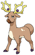 Stantler as Prancer
