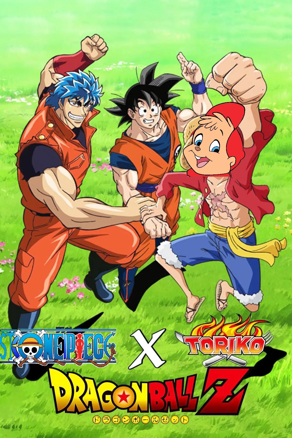toriko Dream 9: Toriko X Dragon Ball Z X Stone Piece (Jellystone,Lego