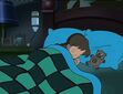 Becky Lopez was sleeping in bed