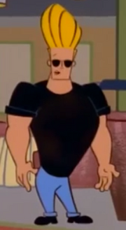 Johnny Bravo in Date with an Antelope