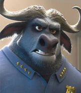 Chief Bogo in Zootopia