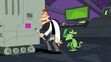 Dr. Doofenshmirtz doses off in his dream