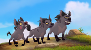 Janja (with/Cheezi and Chungu) as Chirostenotes