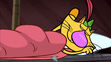 Nature Cat sleeping in Nature Scaredy Cat