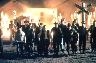 The angry mob from Emmet Reese & Roger