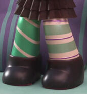 Vanellope's Black Boots (X30)