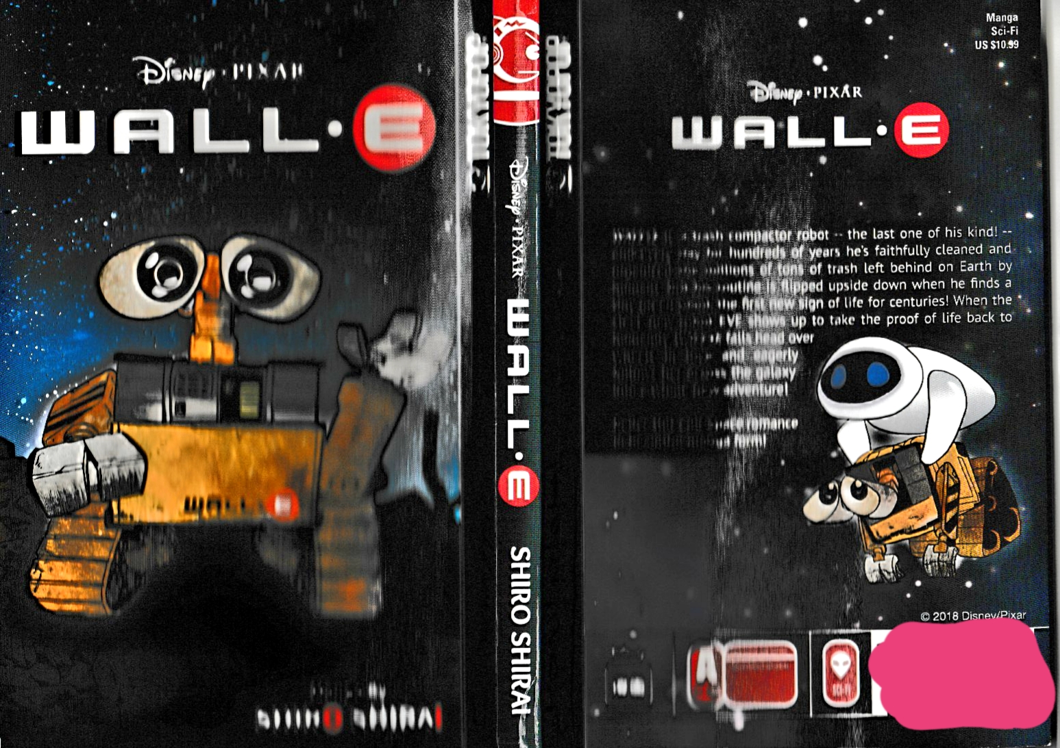 Wall E 08 Disney Manga The Parody Wiki Fandom