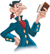 Ichabod Crane as King Triton