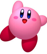 Kirby in Kirby Triple Deluxe