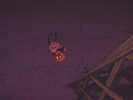 Courage the Cowardly Dog Falling down on the ground