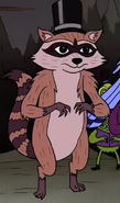 Regular Show Racoon