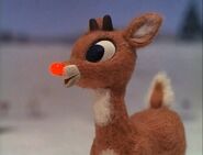 Rudolph the Red-Nosed Reindeer as Sleepy