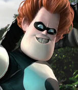 Syndrome (The Incredibles) as Metal Mario