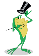 Michigan J. Frog as the Singing Sword