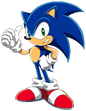 Sonic giving thumbs up