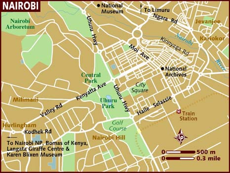 Map Of Nairobi Kenya Nairobi | The Parody Wiki | Fandom