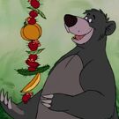 Adult Baloo (Animated) as Teen Bunga