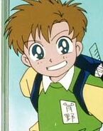 Sammy Tsukino as the Red Badger of Courage
