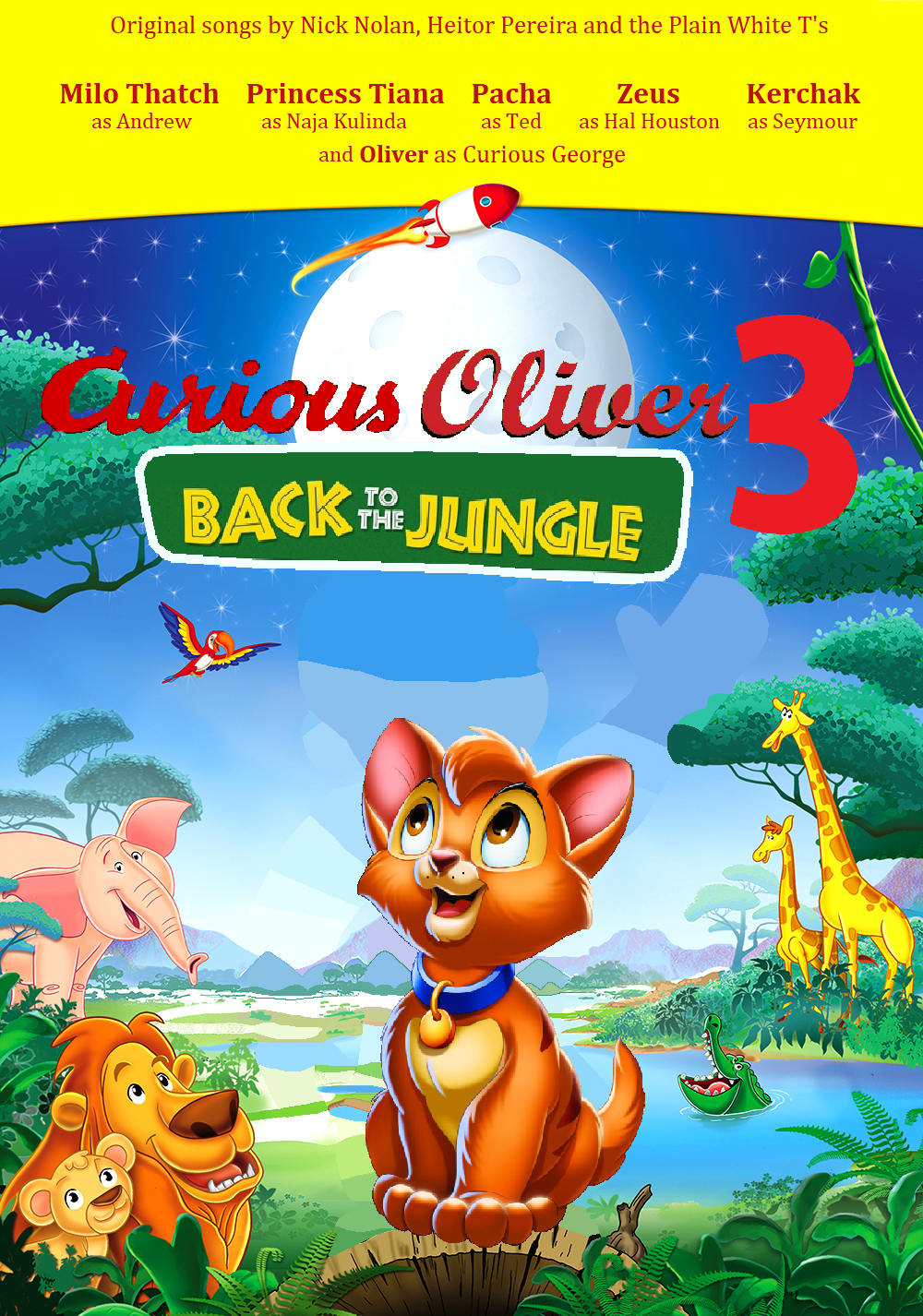 Curious Oliver 3: Back to the Jungle, The Parody Wiki