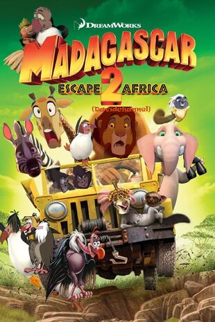 Madagascar Escape 2 Africa (Davidchannel) Poster