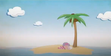 Pillow Featherbed Sleeping on a island
