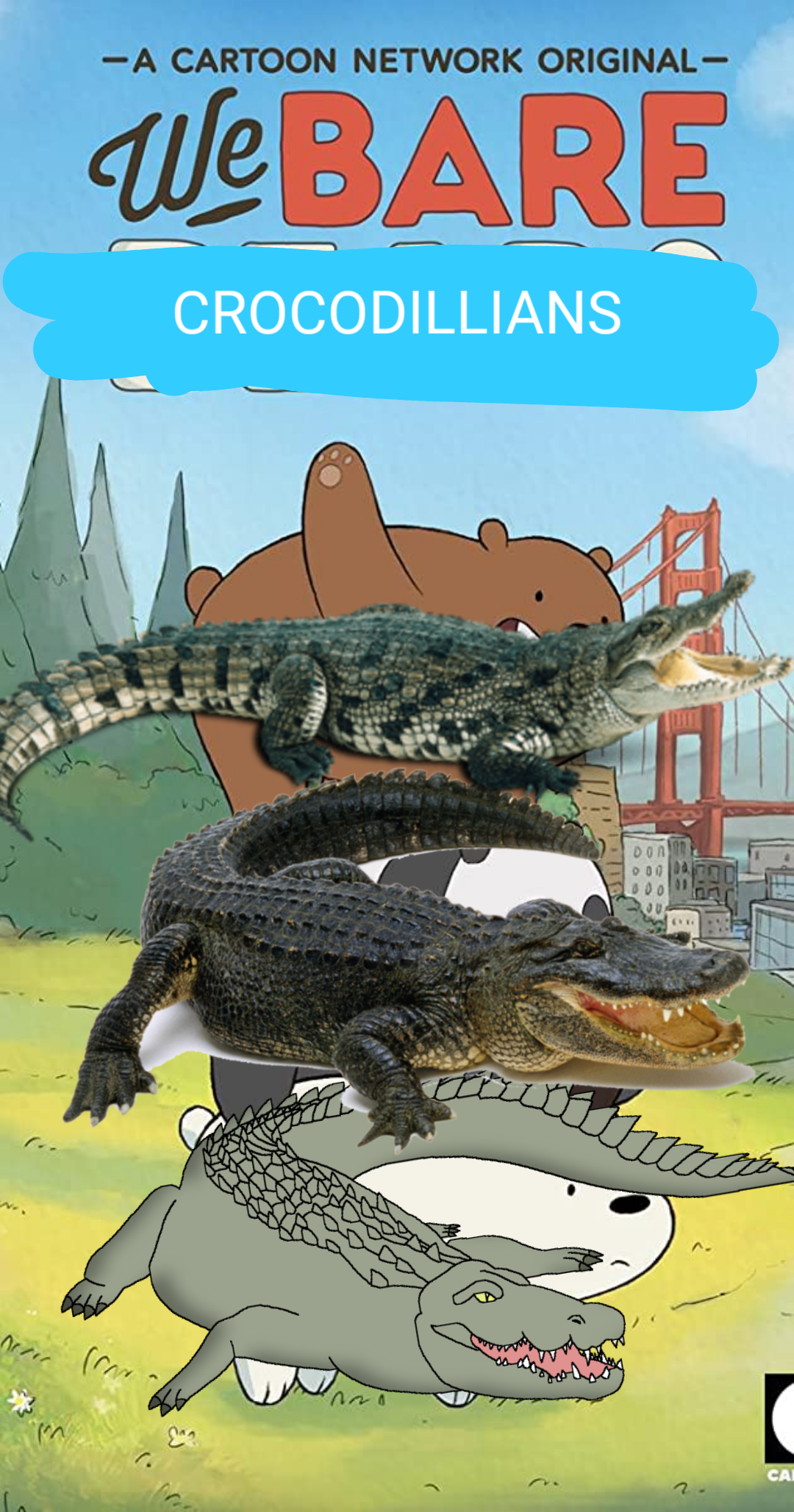 Chopper the Barn Red Crocodile, The Parody Wiki