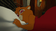 Kairel sleeping in bed