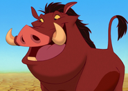 Pumbaa as The Ram