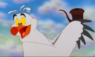 Scuttle as The Abominable Snowman