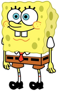 Spongebob Squarepants as Squeeks (Butterfly)