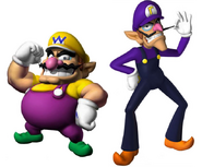 Wario and Waluigi as Victor and Moritz