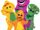 Barney, Baby Bop, BJ and Riff