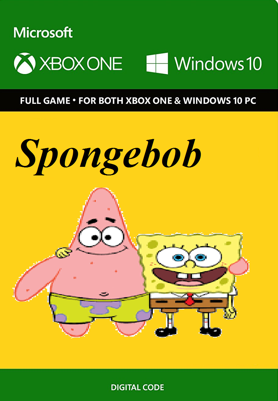 A gloriously porous Spongebob Xbox is coming soon