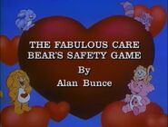 The Fabulous Care Bear’s Safety Game (October 22, 1988)