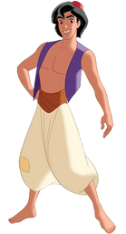 Aladdin as Human Lumiere