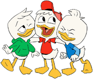 Huey, Dewey, and Louie as Flinky