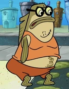 Bubblebass as Abominable Snowman