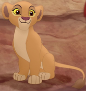 Young Kiara As Lea The Lioness Cub