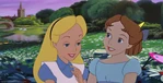 Alice and Wendy Darling (animated) as Belle's Two Sisters