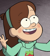 Mabel Pines as herself