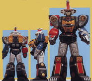 Ninja Megazord as Marshmallow