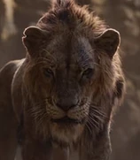 Scar in The Lion King (2019)