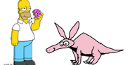 Simpsons Aardvark