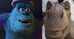 Sulley and Aladar