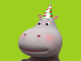 Hippo with Party Hat (Little Baby Bum)