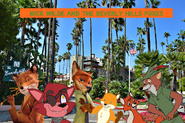 Nick Wilde and the Beverly Hills Foxes