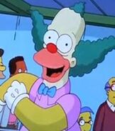 Krusty the Clown in The Simpsons Ride