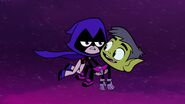 Beast Boy and Raven