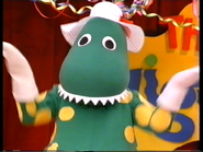 Dorothy the Dinosaur as Mother Goose